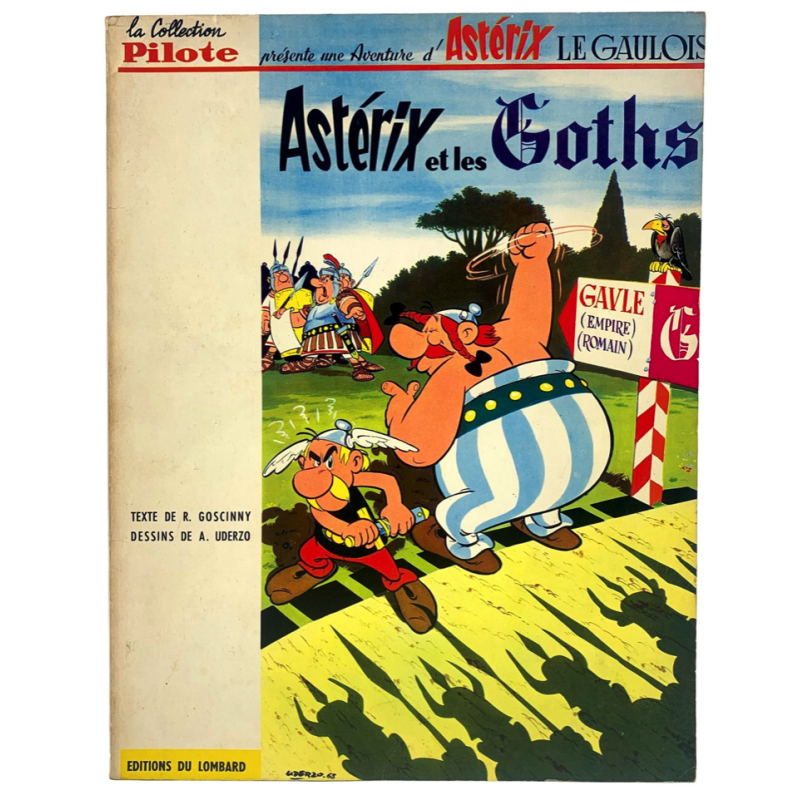 Astérix T.03 / Astérix et les Goths / Uderzo & Goscinny / B / EO belge / 1963
